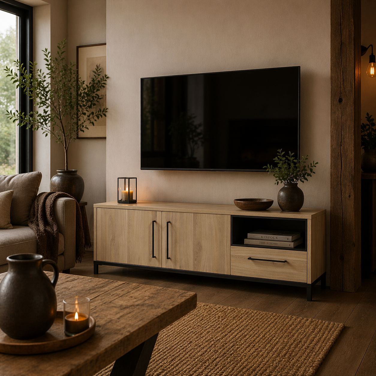 Tv-meubel Bridge klein