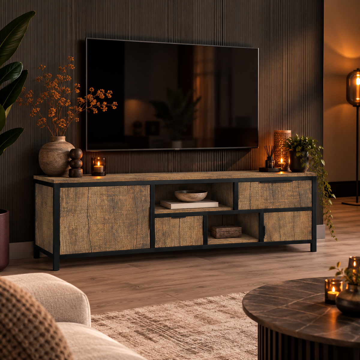 Tv-meubel Bombay middel