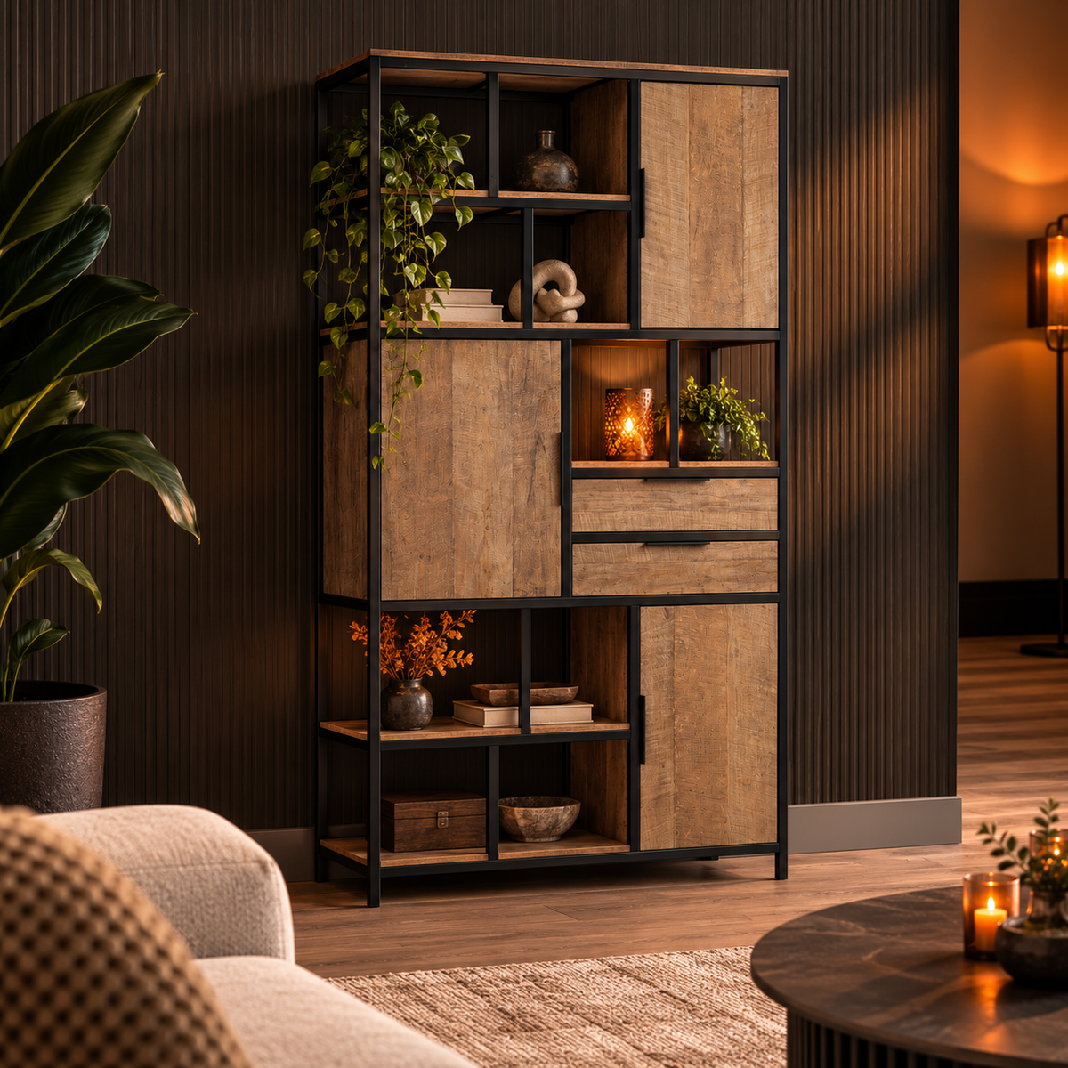 Wandkast Bombay groot