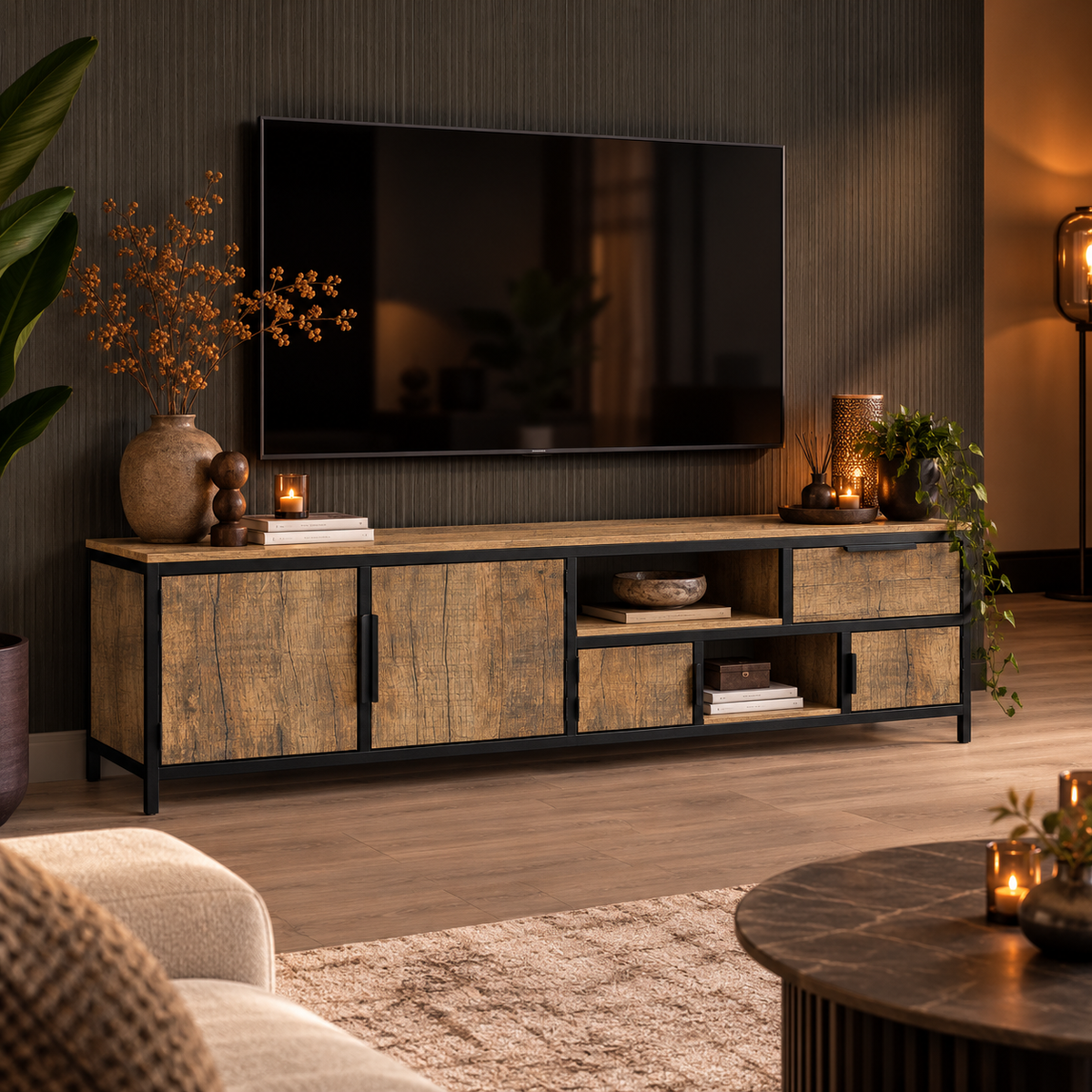 Tv-meubel Bombay groot