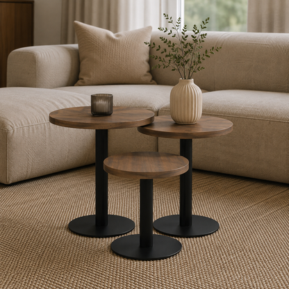 Lynn oval coffee table