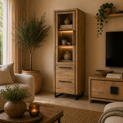 Rimini small display cabinet