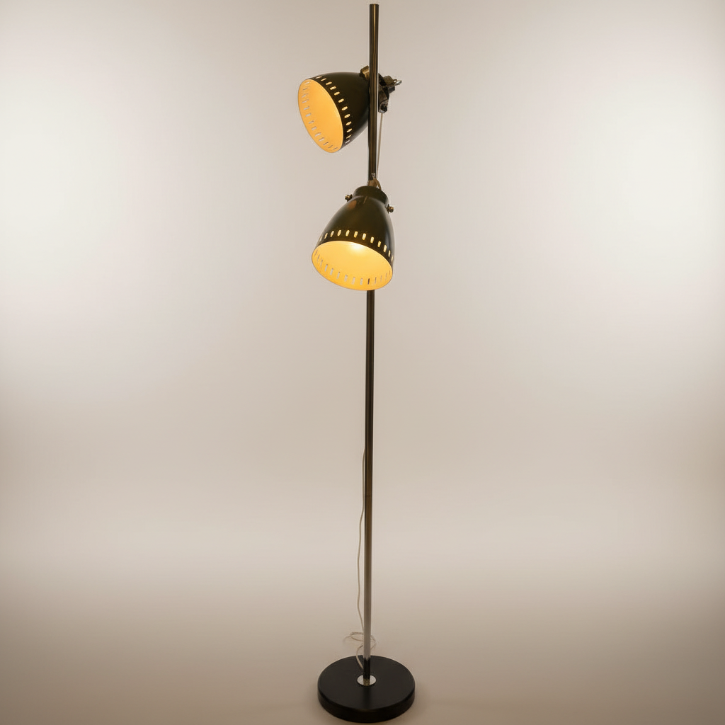 Vloerlamp 2 lichts