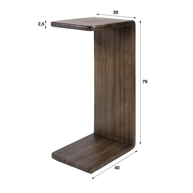 Overzettafel Maya Teak